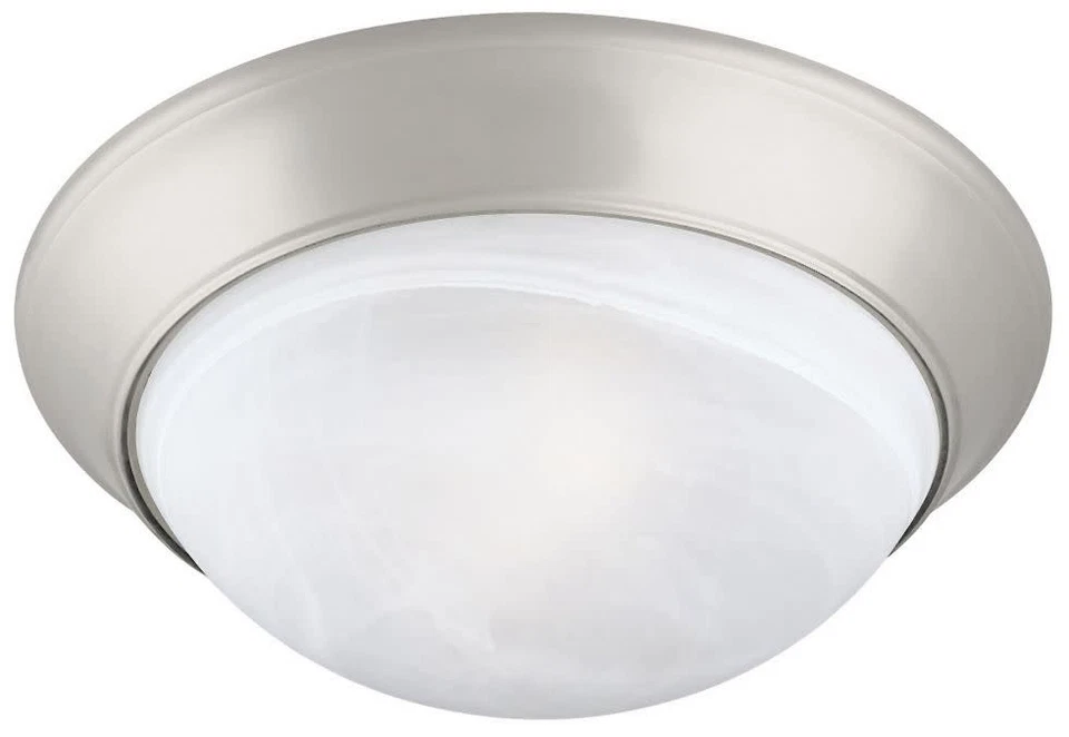 Accesorio de techo giratorio Design House 503201 níquel 2 luces montaje empotrado Foto 1 de 4