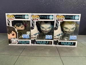 Funko Pop! Plus Kaiju No. 8 2084 Chase Bundle & Mina + Bakko 2085 en protectores! - Imagen 1 de 6