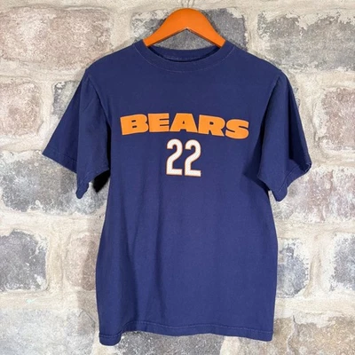Camiseta para mujer Reebok Chicago Bears Matt Forte 22 azul marino talla pequeña fútbol Foto 1 de 4