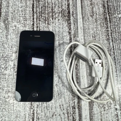 Apple iPhone 4 A1332 Black Untested For Parts - Image 1 of 4
