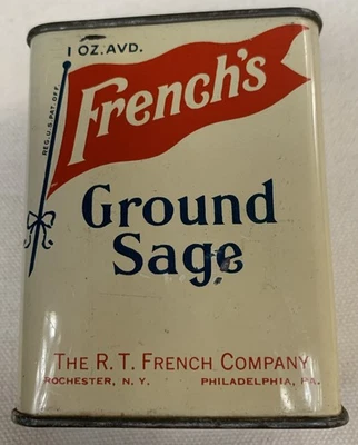 Vintage French’s Ground Sage Never Opened - Image 1 of 4