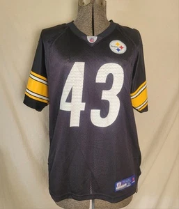 Steelers Size XL YOUTH OR ADULT SMALL Number 43 Palamalu Jersey Shirt Reebok - Picture 1 of 12