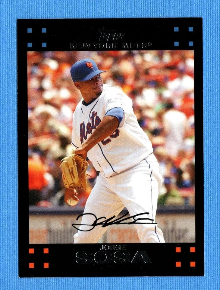 2007 Topps Update Red Back #UH104 Jorge Sosa Mets - Image 1 of 1