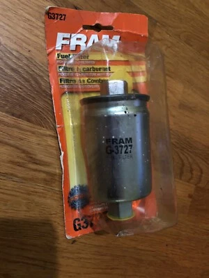 Filtro de combustible FRAM G3727 número de reorden G3727DP nuevo y sellado Foto 1 de 2