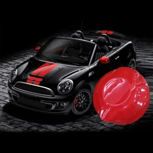 For MINI Cooper F55 F56 F57 14-22 Red Petrol Fuel Gas Tank Cap Cover Trim - Picture 1 of 13