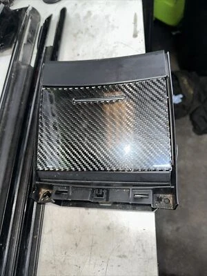 CHRYSLER 300C Front Central Cup Holders Only 05-07 3.0 Crd Hemi Carbon Overlay - Image 1 of 2