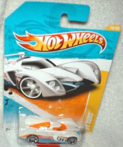 Hot Wheels 2011 New Models #10 24 Ours white,ex.card,I combine shipping - Picture 1 of 1