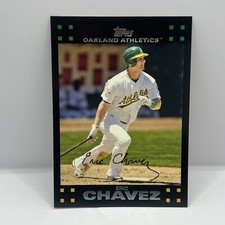 2007 Topps Baseball Eric Chavez Base #487 Oakland Athletics