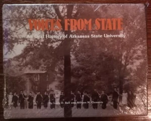 Voices from State-Oral History of Arkansas State University-1985 Sealed HC Book - Picture 1 of 2