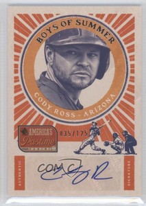 2013 Panini America's Pastime Boys of Summer Signatures /125 Cody Ross Auto
