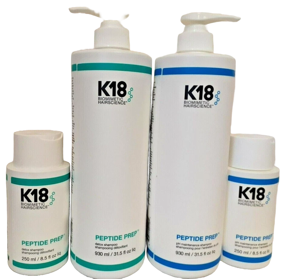 K18 Peptide Prep pH Maintenance &/or Detox Shampoo - Image 1 of 1