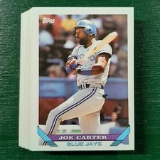 MLB Baseball 1981 1982 1983 1987 1989 1992 & 1993 Topps Team/Lot Sets - NM/MT