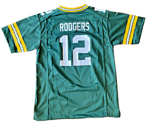 AUTHENTIC Nike Green Bay Packers Aaron Rodgers #12 Jersey - Youth (L)