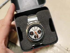 Citizen Automatic 4-901177Y Chronograph Watch Great shape! T8218 - Picture 1 of 9