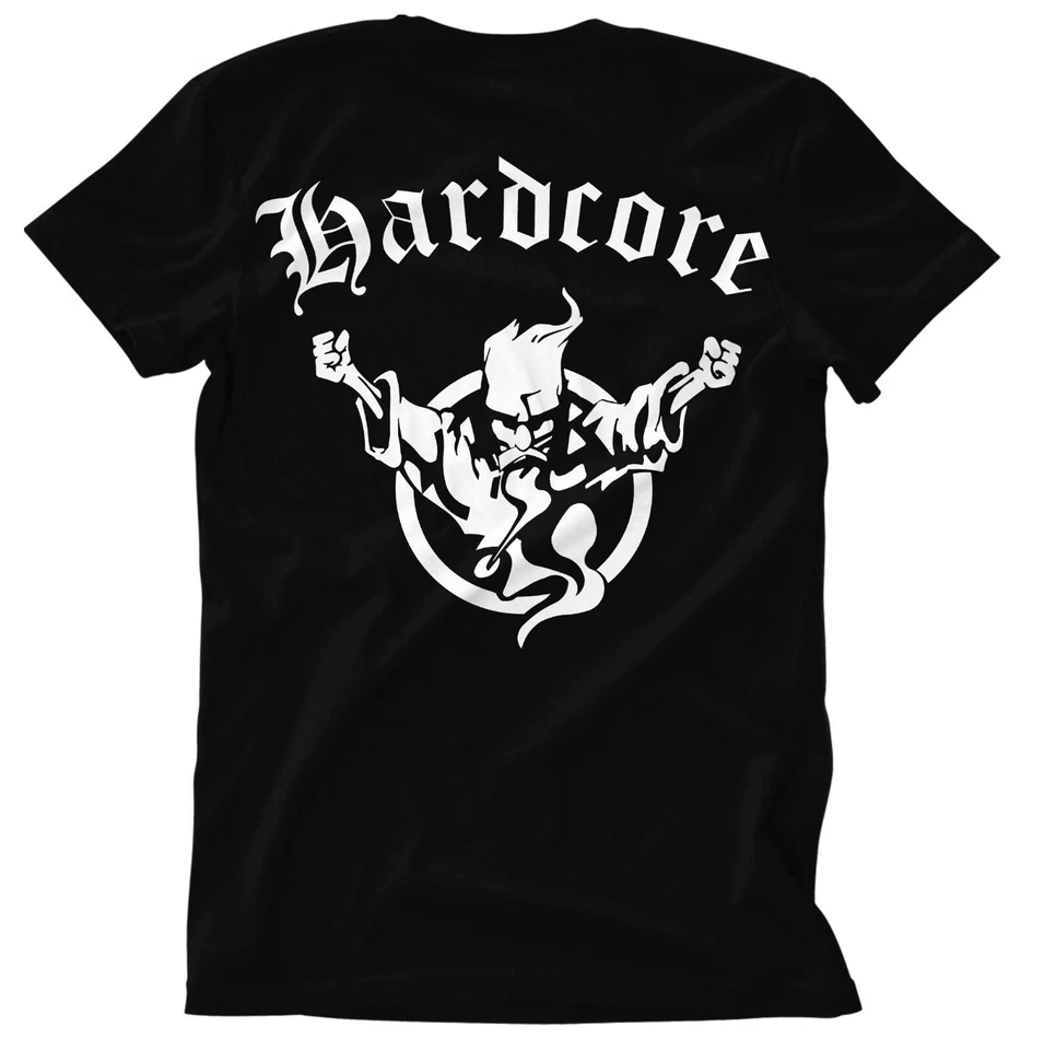 Hardcore T-Shirt Uomo Uomo | Hardstyle Gabber RTC Musica Techno Pantaloni | M2 - Immagine 1 di 4