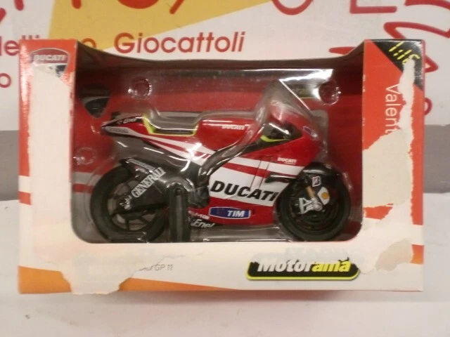 MOTORAMA 1/16 - MOTO GP DUCATI DESMOSEDICI 2011 VALENTINO ROSSI - Immagine 1 di 3