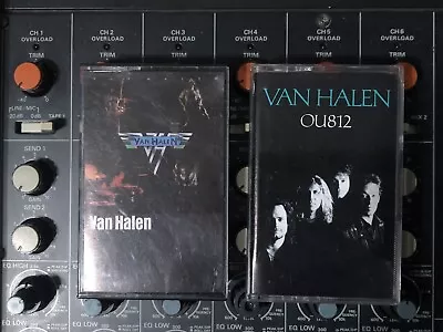 Van Halen 1 Self Titled And Ou812 Cassette Tape Lot 1978 - Image 1 of 4
