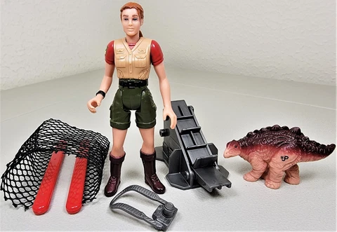 Kenner Jurassic Park The Lost World 1997 Sarah Harding Complete Superb Condition Cover