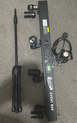 ELATION. LED. Professional EVENT. Bar 4x moving heads + strobe light & stand.  - Image 1 of 4