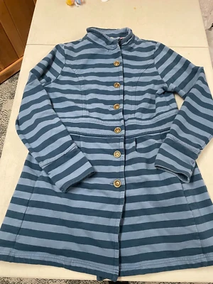 MATILDA JANE ЖЕНЩИН В ПОЛОСКУ ВЯЗАНОЕ ПЛАТЬЕ PEACOAT ОСЕНИ ВЕСНЫ РАЗМЕР СРЕДНИЙ - Изображение 1 из 4