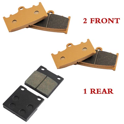 ZX-11 Front Rear Brake Pads for Kawasaki ZX11 Ninja ZX1100 1993-2001 1996 1997 - Image 1 of 4