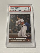 Austin Riley 2019 Topps Now #233 PSA 10 Gem Mint Atlanta Braves Debut