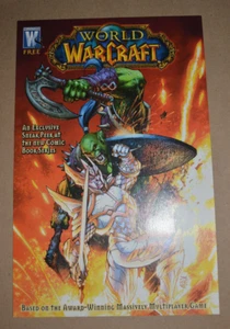 CÓMIC DE VISTA PREVIA DE 8 PÁGINAS DE WORLD OF WARCRAFT PRIMERA APARICIÓN CUBIERTA DC WILDSTORM JIM LEE - Imagen 1 de 2