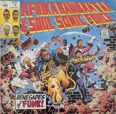 AFRIKA BAMBAATAA & SOULSONIC FORCE RENEGADES OF FUNK 1984 ARTHUR BAKER TOMMY BOY - Bild 1 von 4