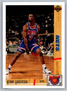 1991 Upper Deck Rookie Standouts #R36 Kenny Anderson - New Jersey Nets - Picture 1 of 2