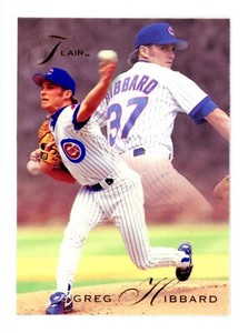 Greg Hibbard 1993 Flair Baseball #15 Chicago Cubs (P1)