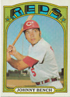 1972  TOPPS /  JOHNNY BENCH CARD #433 ***NM CONDITION***
