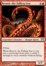 RYUSEI, THE FALLING STAR X4 4 4X Champions of Kamigawa MTG Magic Cards DJMagic