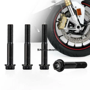 Front Brake Calliper Mount BOLTS TITANIUM RACE BMW S1000RR / RR / HP4 2009-2019 - Picture 1 of 8