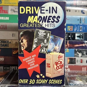 Drive-In Madness 1987 VHS Tested Linnea Quigley Horror Trailers Interviews VHTF - Picture 1 of 23