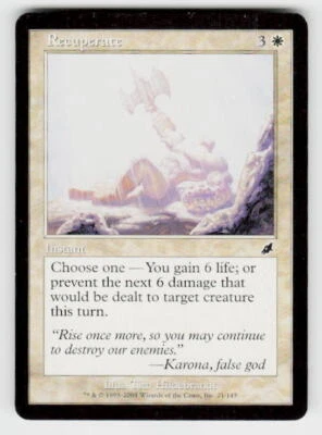 Scourge #21 Recuperate - Image 1 of 2