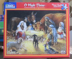 O NIGHT DIVINE - Complete - WHITE MOUNTAIN PUZZLE - Bild 1 von 2