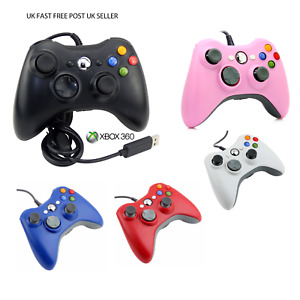 UK Brand New Xbox 360 Controller USB Wired Game Pad For Microsoft Xbox 360 /PC