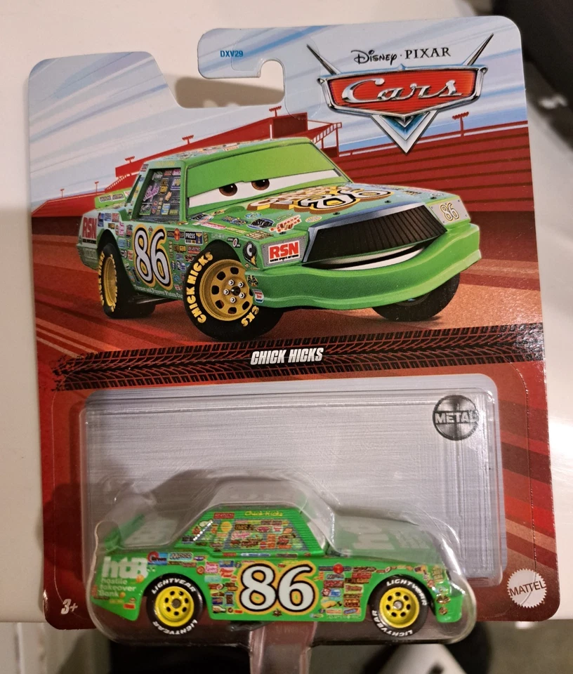 CARS - CHICK HICKS - Mattel Disney Pixar - Immagine 1 di 2