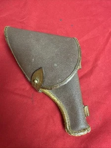 Original Soviet Russian Army M1895 Nagant Revolver Brown Vinyl Belt Holster A189 - Picture 1 of 9