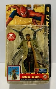 Doc Ock Spider-Man 2 Movie Figure Tentacles Attack Action ToyBiz 2004 NIB - Picture 1 of 4