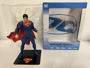 FIGURA ESTATUA KOTOBUKIYA ARTFX+ SUPERMAN REBIRTH ESCALA 1/10 NUEVA A ESTRENAR - Imagen 1 de 11