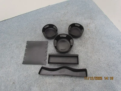 02-07 CHEVY TRAILBLAZER PORTAVASOS CONSOLA CENTRAL INSERTOS DE GOMA JUEGO DE 6 PIEZAS Foto 1 de 3