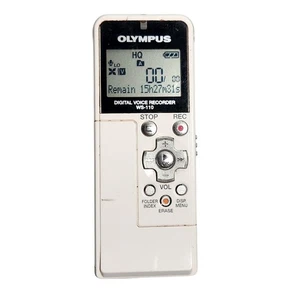 Olympus Tested WS-110 Digital Voice Recorder W/ USB Capabilities 256MB Pre-owned - Picture 1 of 8