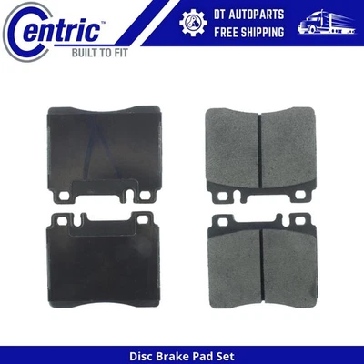 Для 1993 Mercedes-Benz 400SEL | Центричные передние дисковые тормозные колодки | полуметаллические - Изображение 1 из 4