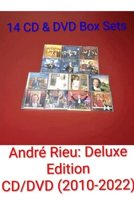 Andre Rieu: Complete 14 x CD/DVD Deluxe Edition (2010-2022) Christmas Gift - Image 1 of 4