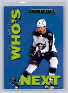2023-24 Upper Deck Credentials #WN-AF Adam Fantilli -Who’s Next-Blue Jackets - Picture 1 of 2
