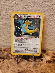 Pokemon Team Rocket Dark Dragonite Holo Rare #5/82 L286 - Picture 1 of 7