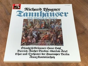 Wagner Tannhauser KONWITSCHNY EMI 4 LP BOX STEREO MINT Tannhäuser - Picture 1 of 3