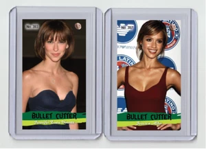 Jennifer Love Hewitt rare MH Bullet Cutter #'d x/3 Tobacco card no. 393 - Zdjęcie 1 z 1