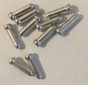 SRAM Pit Stop 10 Piece End Cap Bowden Cable 1,8mm Silver Circuit Brake New - Picture 1 of 1